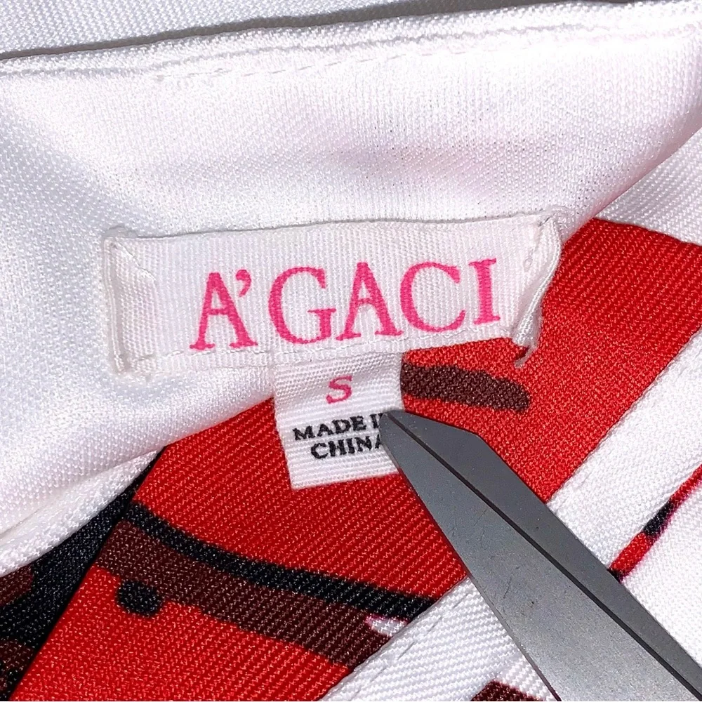 A’gaci Floral Fit and Flare Mini Dress Prom Party Occasion Flirty Easter Summer - Picture 2 of 13